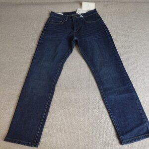 Marine Layer Mens Jeans 30 x 29 Blue Slim Straight NEW